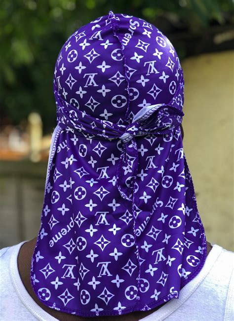 louis vuitton durag real|where did the durag originate.